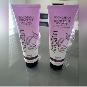 Vitabath Lot Ok 2x Black Plum Body Cream - Purple